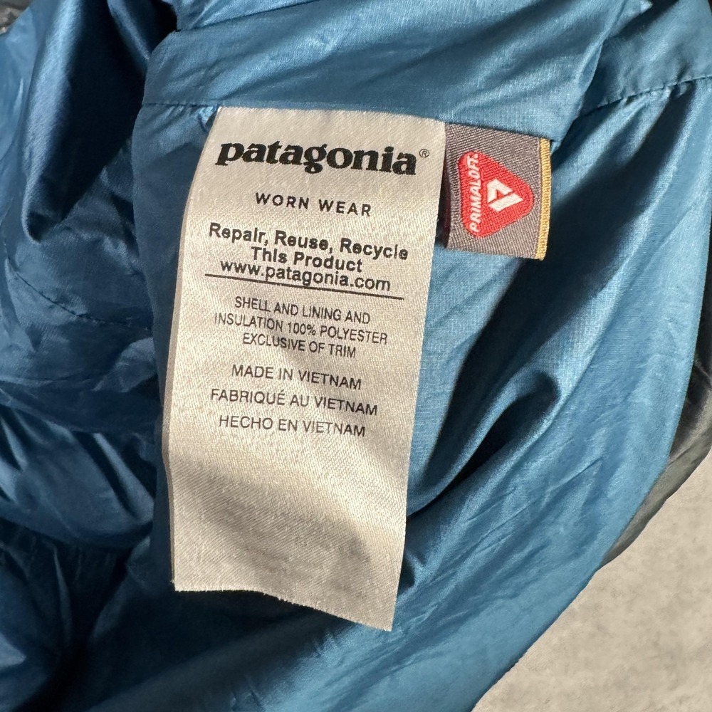 Patagonia Jacket Mens XXL Green Nano Puff Bivy Pullover Hoody 1/4 Zip Puffer - Picture 4 of 9